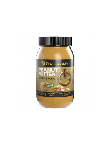 GO ON Nutrition Smooth Peanut Butter 1kg-Burro d'arachidi